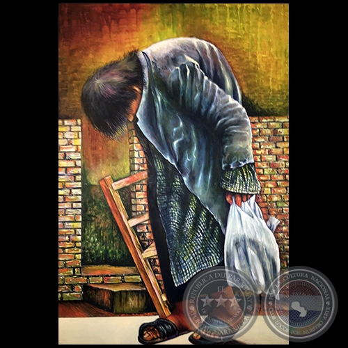 Chinati 2 - Pintura al óleo - Obra de Vicente González Delgado